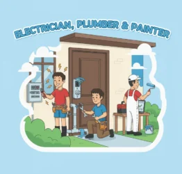 Electrician, Plumber & Painter