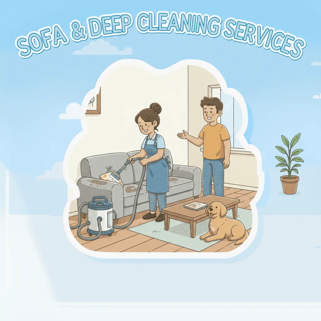 Sofa & Deep Cleaning Sevices